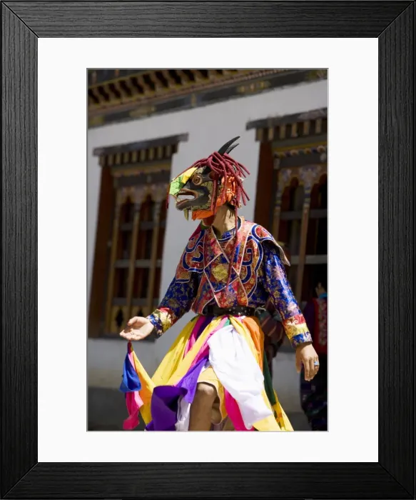 Framed Print : Buddhist festival (Tsechu), Haa Valley, Bhutan, Asia Framed Print : Buddhist festival (Tsechu), Haa Valley, Bhutan, Asia