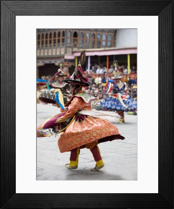 Framed Print : Buddhist festival (Tsechu), Trashi Chhoe Dzong, Thimphu, Bhutan, Asia Framed Print : Buddhist festival (Tsechu), Trashi Chhoe Dzong, Thimphu, Bhutan, Asia