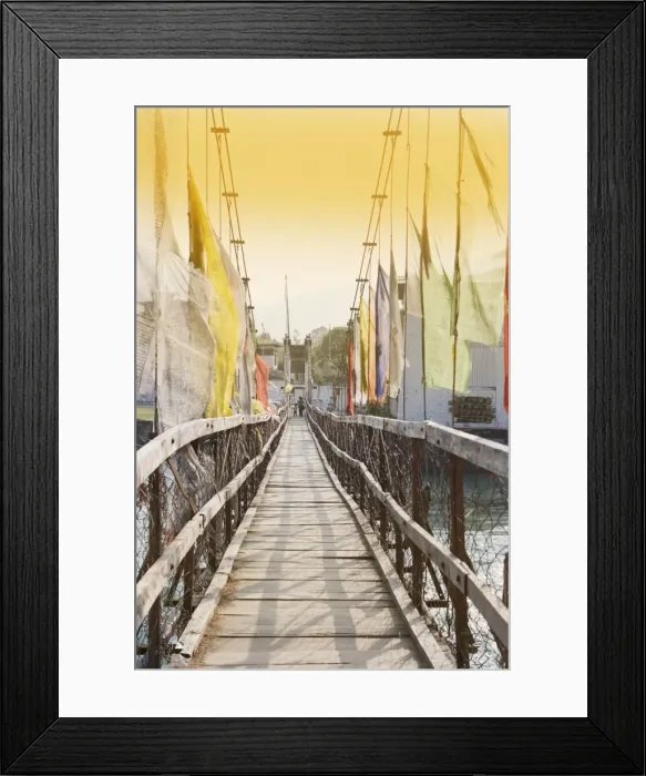Framed Print : Punakha Dzong, Punakha, Bhutan, Asia