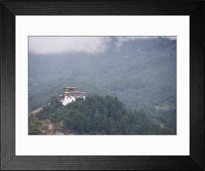 Framed Print : Jankar, Bumthang, Bhutan, Asia Framed Print : Jankar, Bumthang, Bhutan, Asia