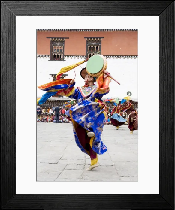Framed Print : Buddhist festival (Tsechu), Trashi Chhoe Dzong, Thimphu, Bhutan, Asia Framed Print : Buddhist festival (Tsechu), Trashi Chhoe Dzong, Thimphu, Bhutan, Asia