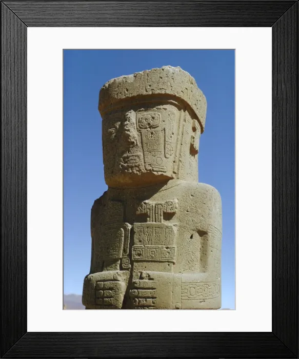 Framed Print : Tiahuanaco, 400-900 AD, Bolivia, South America Framed Print : Tiahuanaco, 400-900 AD, Bolivia, South America