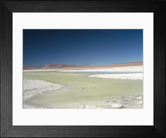 Framed Print : Laguna Verde, Salar de Uyuni, Bolivia, South America Framed Print : Laguna Verde, Salar de Uyuni, Bolivia, South America