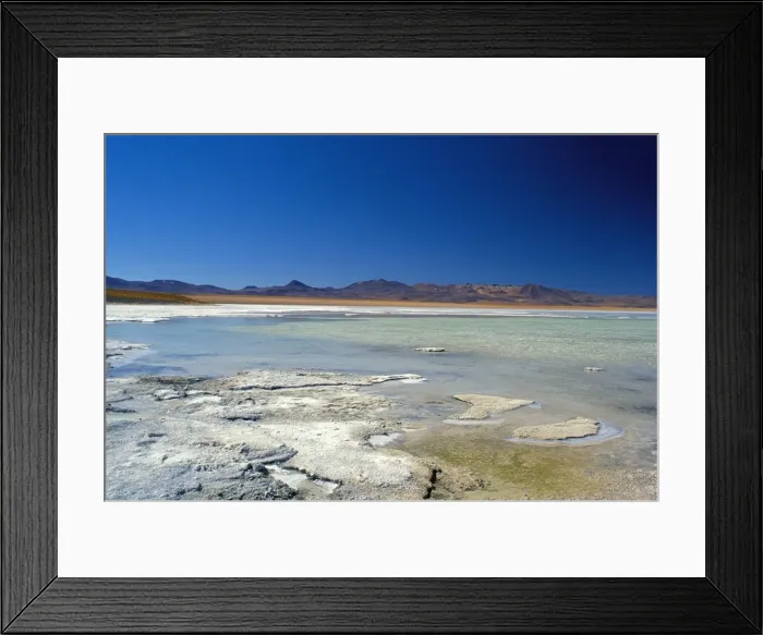 Framed Print : Lago Verde, Salar de Uyuni, Bolivia, South America Framed Print : Lago Verde, Salar de Uyuni, Bolivia, South America