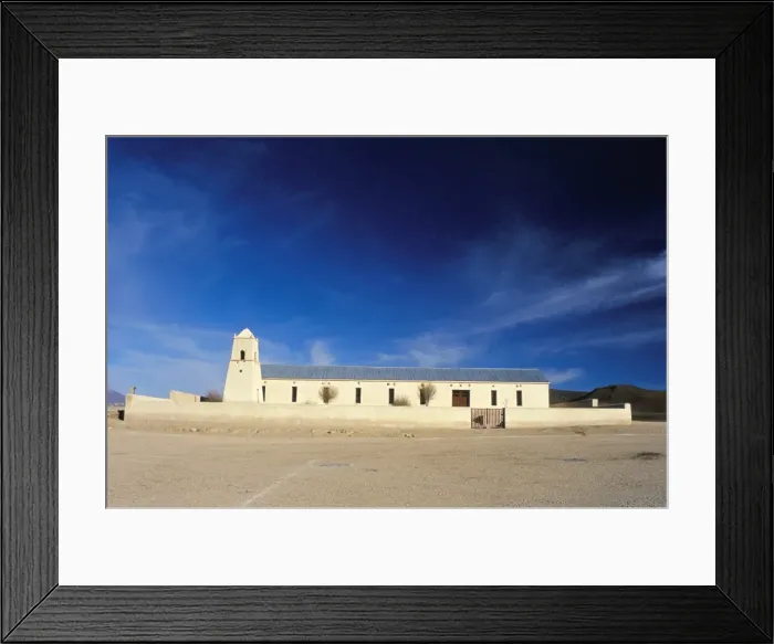 Framed Print : Church at San Juan, Salar de Uyuni, Bolivia, South America Framed Print : Church at San Juan, Salar de Uyuni, Bolivia, South America