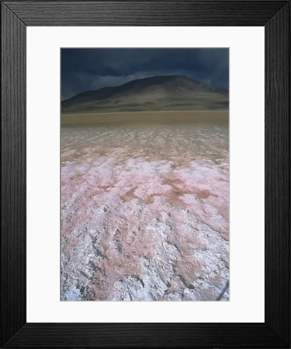 Framed Print : Landscape, Laguna Colorada, Bolivia, South America Framed Print : Landscape, Laguna Colorada, Bolivia, South America