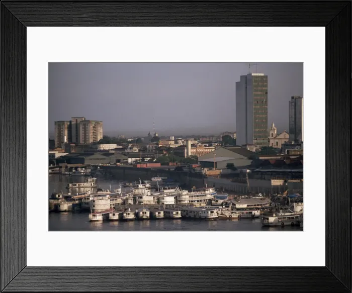 Framed Print : Manaus, Amazon, Brazil, South America Framed Print : Manaus, Amazon, Brazil, South America