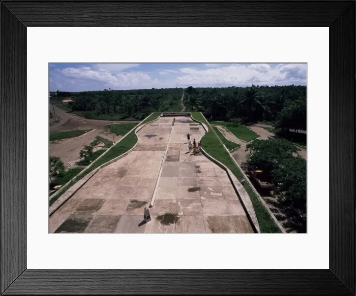 Framed Print : Marco zero, the line of the Equator, Macapa, Brazil, South America Framed Print : Marco zero, the line of the Equator, Macapa, Brazil, South America