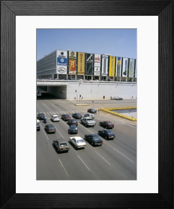 Framed Print : Downtown, main thoroughfare and shopping mall, Brasilia, Brazil, South America Framed Print : Downtown, main thoroughfare and shopping mall, Brasilia, Brazil, South America