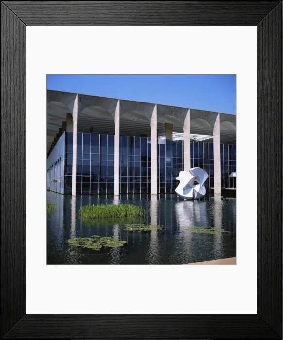 Framed Print : Palacio do Itamaraty, Brasilia, UNESCO World Heritage Site, Brazil, South America Framed Print : Palacio do Itamaraty, Brasilia, UNESCO World Heritage Site, Brazil, South America