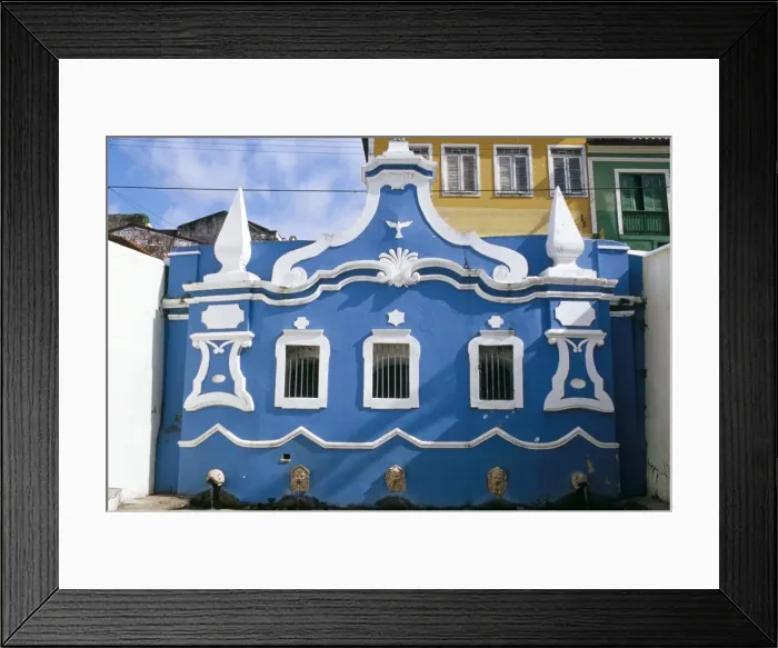 Framed Print : Fonte do Ribeirao (Ribeirao fountain), Sao Luis, UNESCO World Heritage Site Framed Print : Fonte do Ribeirao (Ribeirao fountain), Sao Luis, UNESCO World Heritage Site