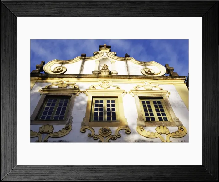 Framed Print : Baroque facade of the Convento Sao Francesco, Olinda, Per. Brazil, South America Framed Print : Baroque facade of the Convento Sao Francesco, Olinda, Per. Brazil, South America