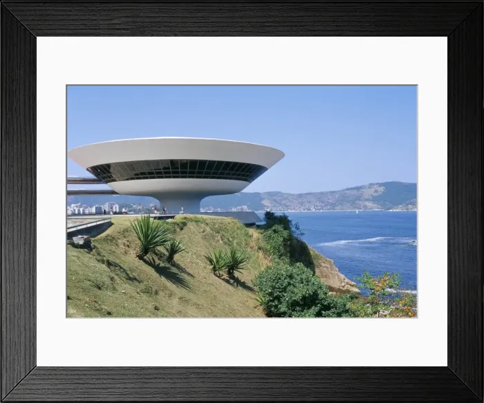 Framed Print : Contemporary Art Museum, Niteroi, Rio de Janeiro, Brazil, South America Framed Print : Contemporary Art Museum, Niteroi, Rio de Janeiro, Brazil, South America