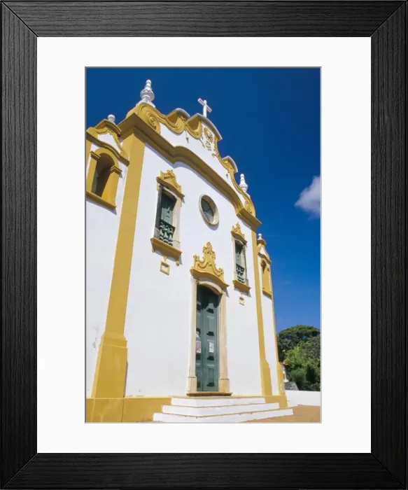 Framed Print : Ingreja NS dos Remedios, Fernando de Noronha, Pernambuco, Brazil, South America Framed Print : Ingreja NS dos Remedios, Fernando de Noronha, Pernambuco, Brazil, South America