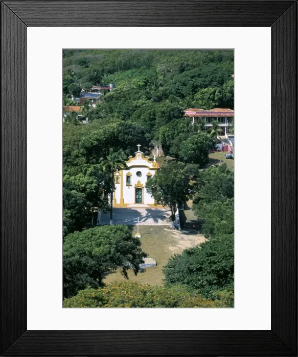 Framed Print : Igreja NS dos Remedios, Fernando de Noronha, Pernambuco, Brazil, South America Framed Print : Igreja NS dos Remedios, Fernando de Noronha, Pernambuco, Brazil, South America