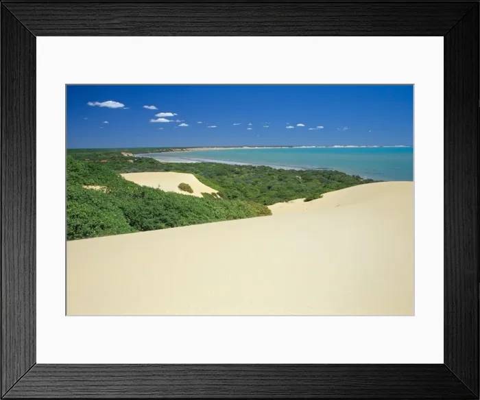 Framed Print : Coastline near Canoa Quebrada, Canoa Quedrada, Ceara, Brazil, South America Framed Print : Coastline near Canoa Quebrada, Canoa Quedrada, Ceara, Brazil, South America