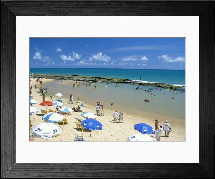 Framed Print : Praia dos Artistas, Natal, Rio Grande do Norte state, Brazil, South America Framed Print : Praia dos Artistas, Natal, Rio Grande do Norte state, Brazil, South America