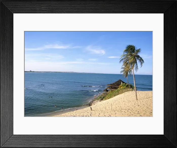 Framed Print : Beach, dunes and Bar 21, Genipabu, Natal, Rio Grande do Norte state, Brazil Framed Print : Beach, dunes and Bar 21, Genipabu, Natal, Rio Grande do Norte state, Brazil