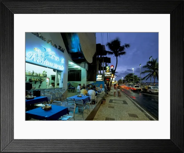 Framed Print : Ponta Negra at dusk, Natal, Rio Grande do Norte state, Brazil, South America Framed Print : Ponta Negra at dusk, Natal, Rio Grande do Norte state, Brazil, South America