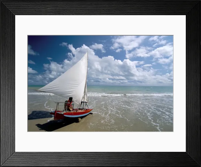 Framed Print : Maracajau, Natal, Rio Grande do Norte state, Brazil, South America Framed Print : Maracajau, Natal, Rio Grande do Norte state, Brazil, South America