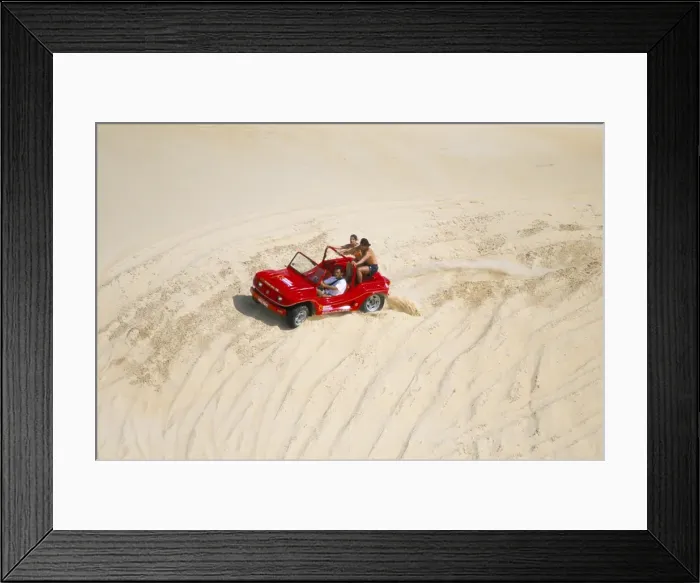 Framed Print : Dune buggy on sand dunes, Genipabu (Natal), Rio Grande do Norte state, Brazil Framed Print : Dune buggy on sand dunes, Genipabu (Natal), Rio Grande do Norte state, Brazil