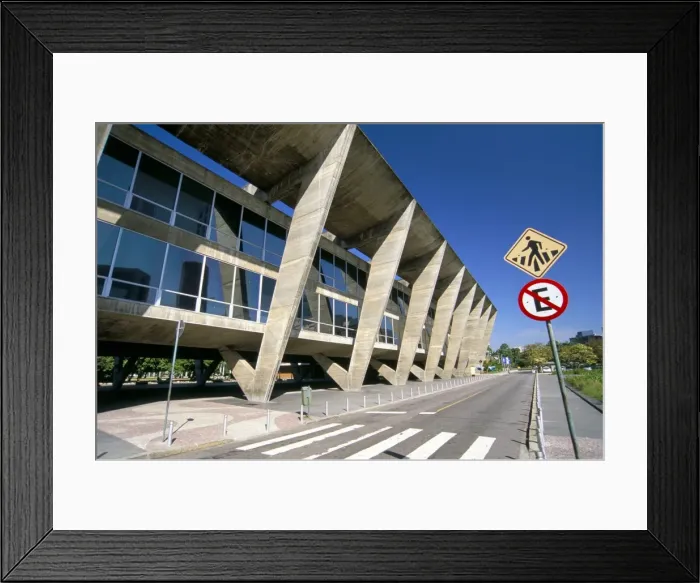 Framed Print : Modern Art Museum (MAM), Rio de Janeiro, Brazil, South America Framed Print : Modern Art Museum (MAM), Rio de Janeiro, Brazil, South America