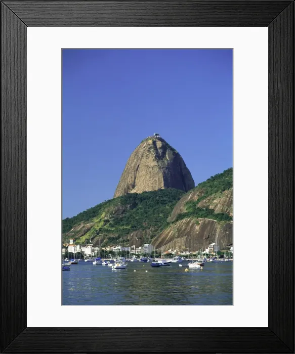 Framed Print : Botafogo bay and Sugarloaf, Rio de Janeiro, Brazil, South America Framed Print : Botafogo bay and Sugarloaf, Rio de Janeiro, Brazil, South America