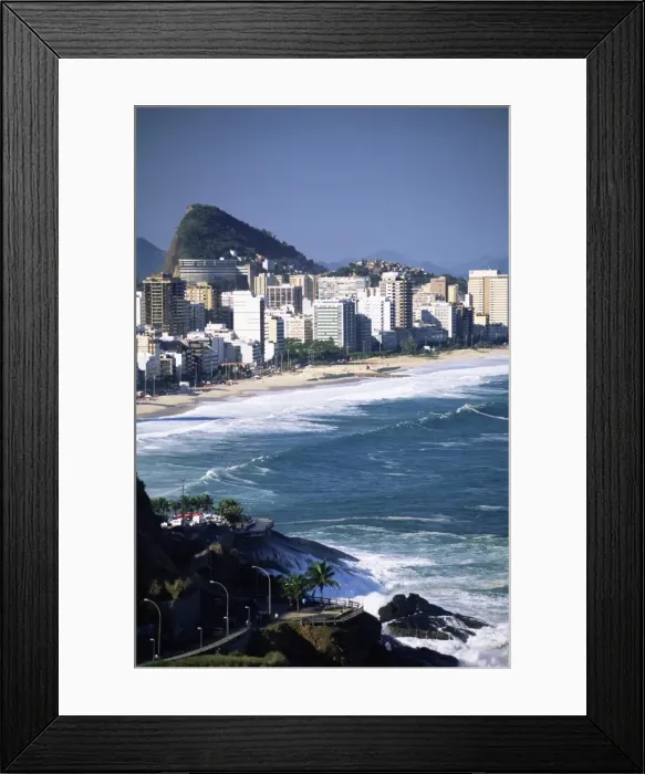 Framed Print : Ipanema, Rio de Janeiro, Brazil, South America Framed Print : Ipanema, Rio de Janeiro, Brazil, South America