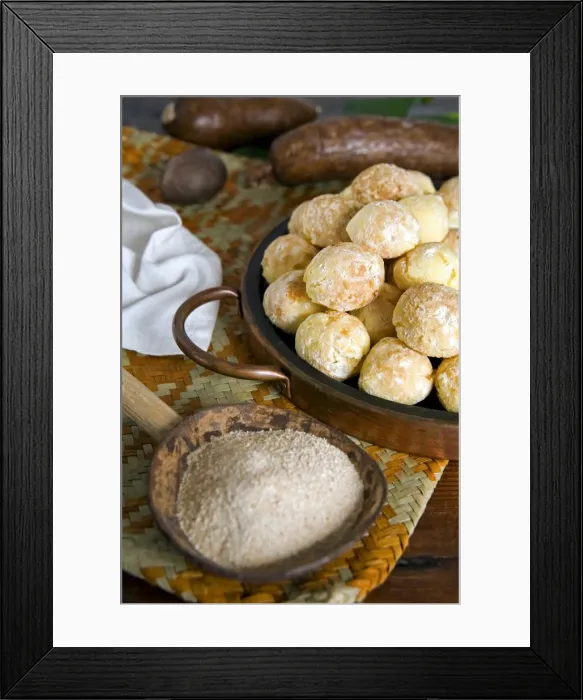 Framed Print : Brazilian pao de queijo, cheese bread, Brazil, South America Framed Print : Brazilian pao de queijo, cheese bread, Brazil, South America
