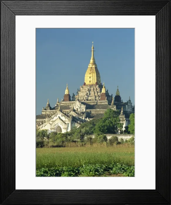 Framed Print : The temple of Ananda Pahto, Bagan (Pagan), Myanmar (Burma), Asia Framed Print : The temple of Ananda Pahto, Bagan (Pagan), Myanmar (Burma), Asia