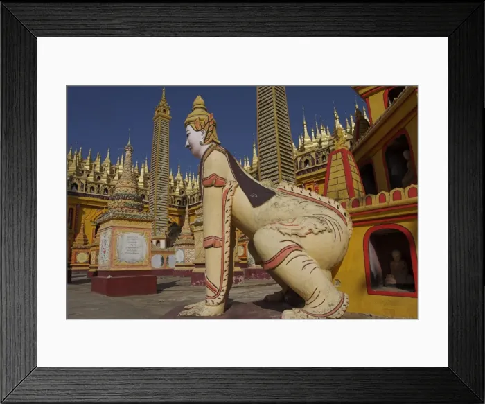 Framed Print : Thanboddhay Paya, built between 1939 and 1952 by Moehnyin Sayadaw and said to contain over half a million Buddha images, Monywa, Sagaing Division, Myanmar Framed Print : Thanboddhay Paya, built between 1939 and 1952 by Moehnyin Sayadaw and said to contain over half a million Buddha images, Monywa, Sagaing Division, Myanmar