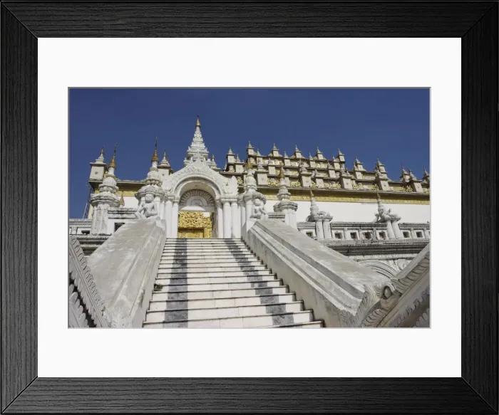 Framed Print : Atumashi Kyaung (Incomparable Monastery) orginally built by King Mindun in 1857 Framed Print : Atumashi Kyaung (Incomparable Monastery) orginally built by King Mindun in 1857
