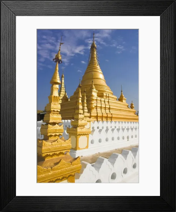 Framed Print : Temple, Sagaing Hill, Sagaing, Mandalay, Myanmar (Burma), Asia Framed Print : Temple, Sagaing Hill, Sagaing, Mandalay, Myanmar (Burma), Asia