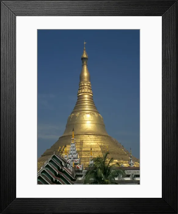Framed Print : Shwedagon Pagoda from the south, Yangon (Rangoon), Myanmar (Burma), Asia Framed Print : Shwedagon Pagoda from the south, Yangon (Rangoon), Myanmar (Burma), Asia