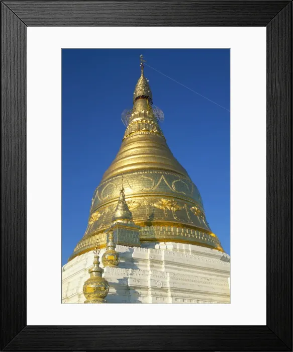 Framed Print : Sun U Ponya Shin Pagoda, Sagaing, Myanmar (Burma), Asia Framed Print : Sun U Ponya Shin Pagoda, Sagaing, Myanmar (Burma), Asia