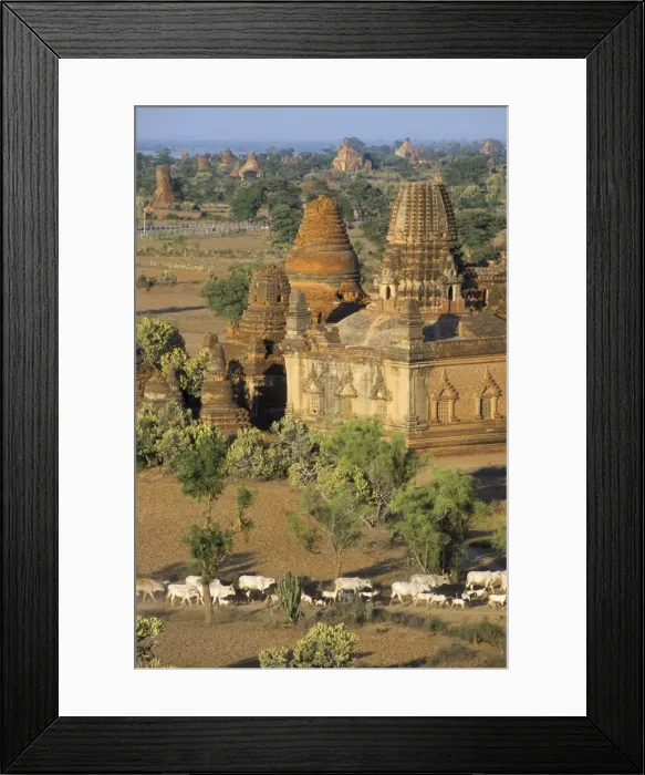 Framed Print : View from the Gayokpyemin Pagoda, Bagan (Pagan), Myanmar (Burma), Asia Framed Print : View from the Gayokpyemin Pagoda, Bagan (Pagan), Myanmar (Burma), Asia
