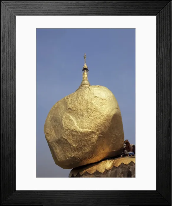 Framed Print : Golden rock, the balancing boulder temple of Kyaikbyo, Myanmar (Burma), Asia Framed Print : Golden rock, the balancing boulder temple of Kyaikbyo, Myanmar (Burma), Asia