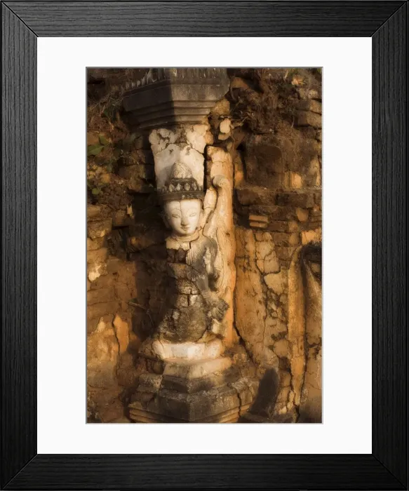 Framed Print : Detail, Shwe Inn Thein stupas, Indein, Myanmar (Burma), Asia Framed Print : Detail, Shwe Inn Thein stupas, Indein, Myanmar (Burma), Asia