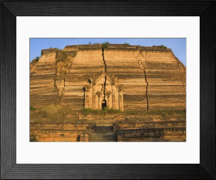 Framed Print : Mingun Pagoda, Mingun, Myanmar (Burma), Asia Framed Print : Mingun Pagoda, Mingun, Myanmar (Burma), Asia