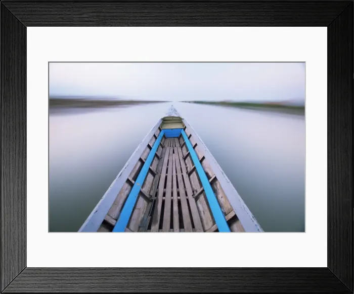 Framed Print : Lake boat, Inle Lake, Shan State, Myanmar (Burma), Asia Framed Print : Lake boat, Inle Lake, Shan State, Myanmar (Burma), Asia