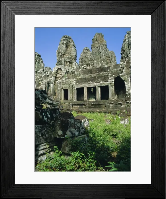 Framed Print : The Bayon temple complex, Angkor, Siem Reap, Cambodia Framed Print : The Bayon temple complex, Angkor, Siem Reap, Cambodia