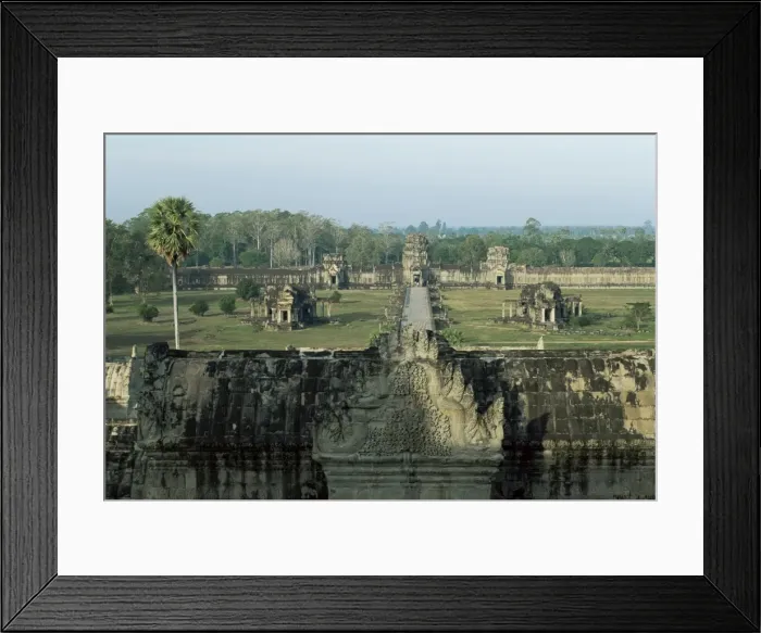 Framed Print : Angkor Wat temple in evening light, Angkor, UNESCO World Heritage Site Framed Print : Angkor Wat temple in evening light, Angkor, UNESCO World Heritage Site