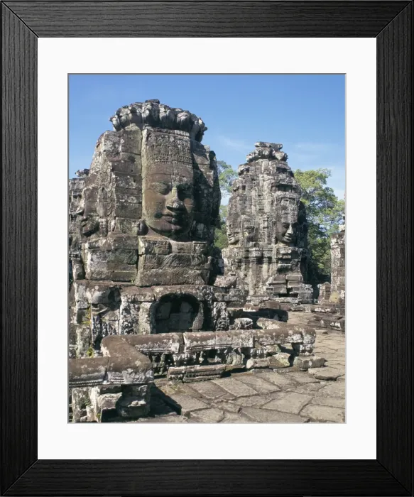 Framed Print : Bayon, Angkor, UNESCO World Heritage Site, Siem Reap, Cambodia, Indochina Framed Print : Bayon, Angkor, UNESCO World Heritage Site, Siem Reap, Cambodia, Indochina