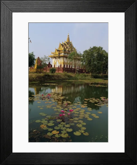 Framed Print : Wat Rakar, Rakar village, Battambang, Cambodia, Indochina, Asia Framed Print : Wat Rakar, Rakar village, Battambang, Cambodia, Indochina, Asia