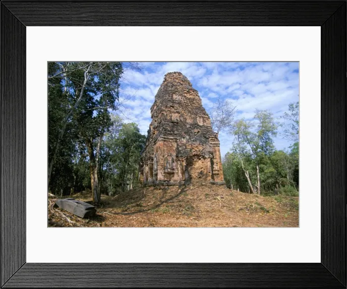 Framed Print : Pre-Ankorian site of Sambor Prei Kuk, Prasat Trapeang Ropaeak complex, Kompong Thom Framed Print : Pre-Ankorian site of Sambor Prei Kuk, Prasat Trapeang Ropaeak complex, Kompong Thom