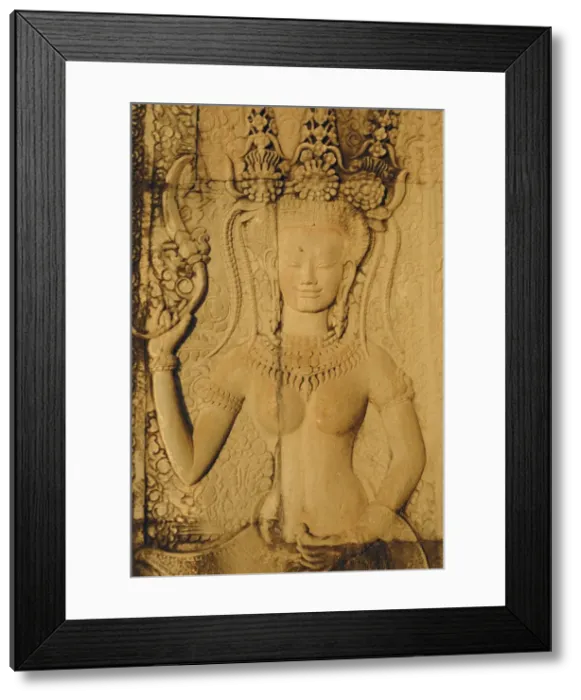 Framed Print : Relief carving on the temple at Angkor Wat, Angkor, Siem Reap, Cambodia, Indochina, Asia Framed Print : Relief carving on the temple at Angkor Wat, Angkor, Siem Reap, Cambodia, Indochina, Asia