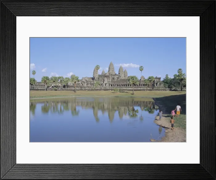 Framed Print : The temple complex of Angkor Wat, Angkor, Siem Reap, Cambodia, Indochina, Asia Framed Print : The temple complex of Angkor Wat, Angkor, Siem Reap, Cambodia, Indochina, Asia