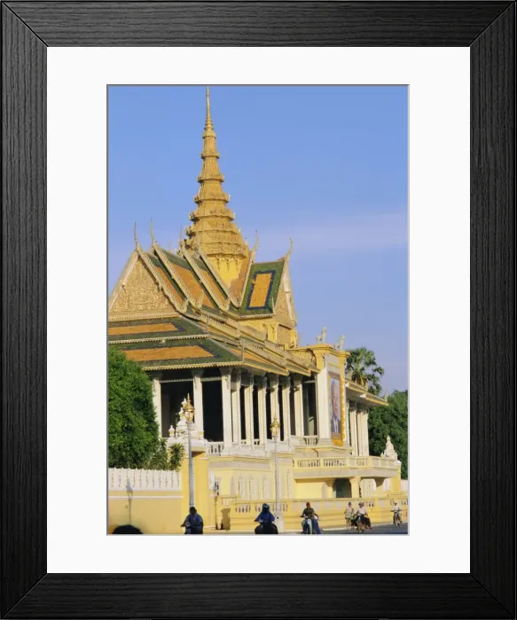 Framed Print : Royal Palace, Phnom Penh, Cambodia, Indochina, Asia