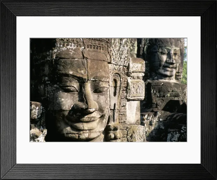 Framed Print : Bayon temple, Angkor, UNESCO World Heritage Site, Siem Reap, Cambodia, Indochina Framed Print : Bayon temple, Angkor, UNESCO World Heritage Site, Siem Reap, Cambodia, Indochina