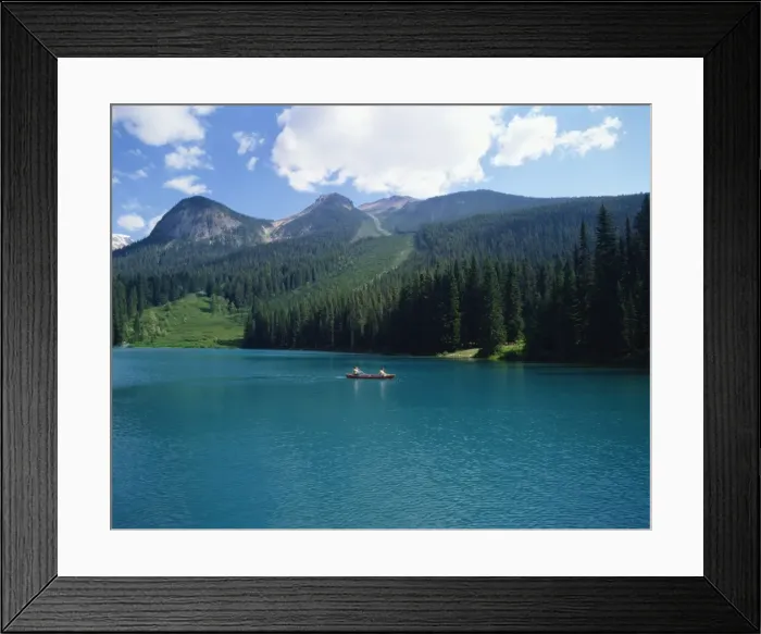 Framed Print : Emerald Lake, Yoho National Park, UNESCO World Heritage Site, British Columbia Framed Print : Emerald Lake, Yoho National Park, UNESCO World Heritage Site, British Columbia